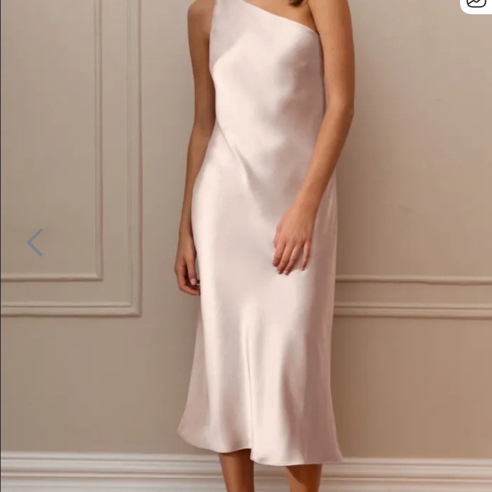 Jenny Yoo Abby one-shoulder dress